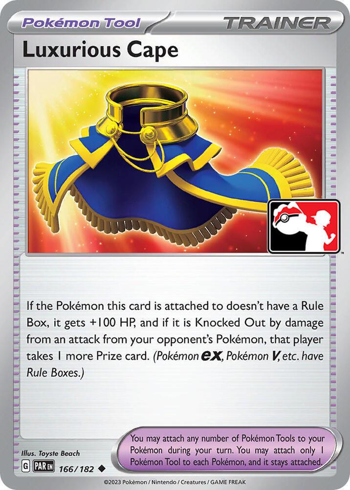 Paradox Rift Luxurious Cape [Prize-Pack] Pokémon card